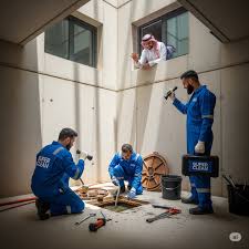 تنظيف غرف التفتيش